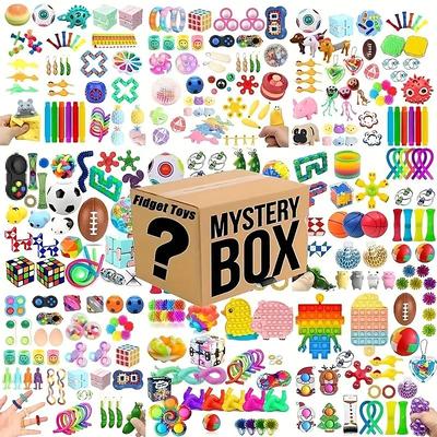 10-100pcs Random Fidget Toys Fantasy Funny Mystery Gifts Pack Surprising Bag Fidget Set Antistress Relief Toys For Kids Party Festival Birthday Gifts For Boy Girls for Christmas Gifts