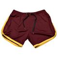 Men's Athletic Shorts 3 inch Shorts Short Shorts Running Shorts Gym Shorts Drawstring Elastic Waist Solid Color Print Breathable Quick Dry Short Sports Fitness Running Sporty Casual / Sporty 1 2