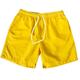 Men's Athletic Shorts Active Shorts Shorts Casual Shorts Drawstring Plain Comfort Breathable Outdoor Daily Going out Fashion Casual Yellow Light Green