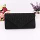 Women's Clutch Bags Polyester for Evening Bridal Wedding Party in Silver Black Gold