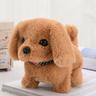 Simulated Electric Dog Plush Electric Dog Can Walk Bark Nod And Wag Its Tail Children's Toy Dog Stall