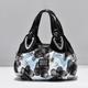 Women's Handbag Top Handle Bag PU Leather Office Daily Date Print Large Capacity Floral Print zebra Leopard White Rose