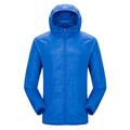 Men's UPF 50 UV Sun Protection Zip Up Hoodie Long Sleeve Fishing Running Hiking Jacket Windbreaker Summer Outdoor Quick Dry Lightweight Breathable Outerwear Coat Top Hunting Climbing