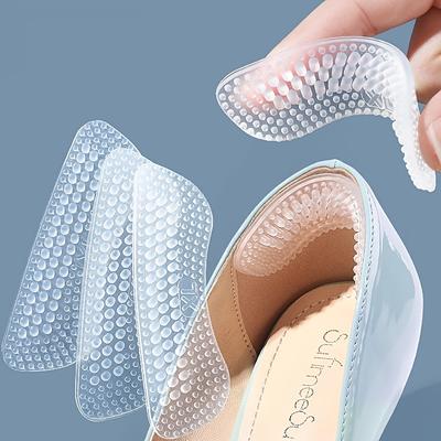 3Pairs/set Silicone Gel Heel Grips for Shoes – Anti-Slip Cushion Pads for Blister Prevention, Comfort, and High Heel Fit