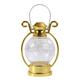 Ramadan Silver Line Electronic Candle Lamp Handheld Small Horse Lamp Retro Small Oil Lamp Festival Party Decorative Lamp 1PC