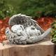 Angel Pet Cat Dog Memorial Resin Remembrance Gifts Grave Markers Pet Statue Memorial Ornament Garden Decor