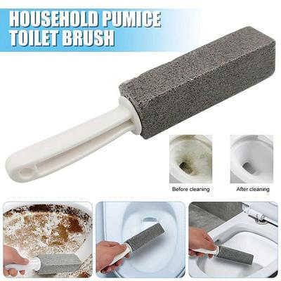 Household Pumice Toilet Brush Toilet Cleaner Wash Toilet Brush Toilet Remove Urine Scale Yellow Stain Cleaning Brush