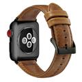 Leather Band Compatible with Apple Watch band 38mm 40mm 41mm 42mm 44mm 45mm 49mm Adjustable Women Men Genuine Leather Strap Replacement Wristband for iwatch Ultra 2 Series 9 8 7 SE 6 5 4 3 2 1