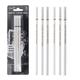 3pcs/6pcs White Sketch Pencil Soft Hard Highlight Charcoal Pen Sketch White Painting Professional Drawing Sketching School Supply, Back to School Gift