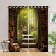 2 Panels Fantasy Room Curtain Drapes Blackout Curtain For Living Room Bedroom Kitchen Window Treatments Thermal Insulated Room Darkening