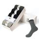 Men's 5 Pairs Socks Sport Socks / Athletic Socks Crew Socks Casual Socks Black White Color Cotton Solid Colored Casual Daily Sports Medium Spring, Fall, Winter, Summer Fashion Comfort