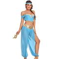 Princess Jasmine Belly Dance Costume Adults' Women's Sexy Costume Performance Party Halloween Carnival Easy Halloween Costumes