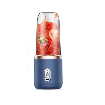 Portable Juicer Cup Juicer Fruit Juice Cup Ice Crush Cup Automatic Small Electric Juicer 6 Blades Smoothie Blender Food Processor