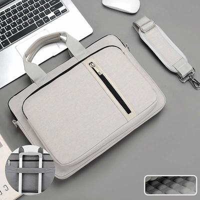 13 13.3 14 15 15.6 16 17 17.3 Inch Laptop Bag Shockproof amp; Waterproof Briefcase Messenger Bag Shoulder Bag Business Work Bag Notebook Computer Case for Macbook Air / Pro /Surfacebook/DellXPS/HP/Lenovo/Acer/Dell/Asus/Samsung Chromebook Etc.
