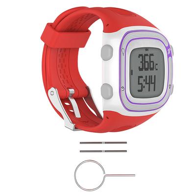 Watch Band for Garmin Forerunner 15 Forerunner 10 Silicone Replacement Strap Breathable Business Band Wristband