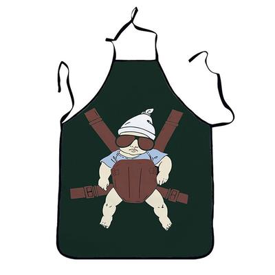 Cosplay Chef Apron For Women and Men, Kitchen Cooking Apron, Personalised Gardening Apron with Long Ties Neck Strap BBQ Drawing Crafting Aprons