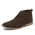 Men's Boots Chukka Boots Suede Shoes Dress Shoes Desert Boots Vintage Classic Casual Daily Suede Booties / Ankle Boots Lace-up Black Brown Khaki Spring Fall Winter