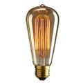 1 pc E27 40W ST64 Dimmable Edison Decorative Bulb Warm White