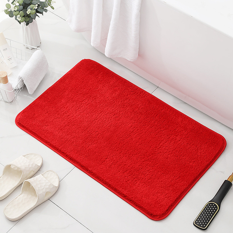Bathroom Bath Mat Non-slip, Extra Soft and Absorbent Bath Rugs, Washable Non-Slip Carpet Mat for Bathroom Floor, Tub, Shower Room