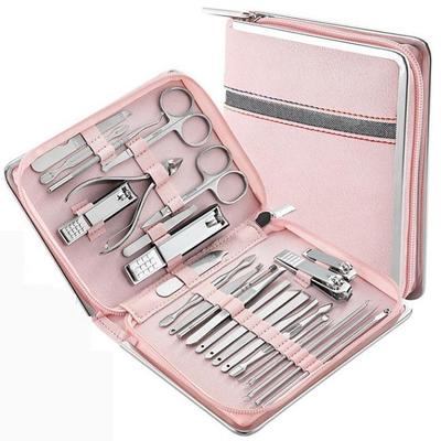 Manicure Set Pedicure Kit - 26 Pieces Manicure Kit Professional Nail Clippers, Stainless Steel Nail Care Kit Pedicure Set For Women Men