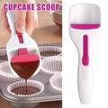 1pc Chocolate Cake Batter Scoop Enhance Your Baking Experience with a Cupcake Scoop Muffin Cake Batter Dispenser