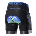 Arsuxeo Men's Cycling Padded Shorts Cycling Underwear Bike Padded Shorts 5D padded Chamois Bottoms Breathable Sweat wicking Sports Solid Color Black Red Gray Bike Wear