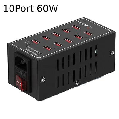 Multi USB Charger USB Fast Charging Station Universal Carregador Portatil For Iphone 15 Samsung Xiaomi Ipad Tablet 10/20/30/40/50/60 Port