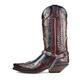 Men's Boots Cowboy Boots Daily Faux Leather Mid-Calf Boots Black Red Brown Fall Winter