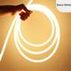 360 Round Neon Led Light Strip 220V-240V Tube Flexible Rope Lights Waterproof Holiday Home Decoration for Indoors Outdoors DIY Decor