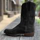 Men's Boots Cowboy Boots Suede Shoes Walking Classic Casual Outdoor Daily Faux Leather Waterproof Comfortable Mid-Calf Boots Slip-on Black Brown Coffee Fall Winter