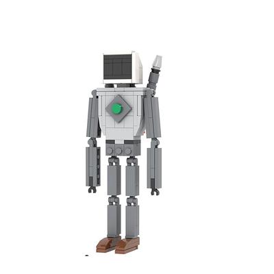 Skibidi Toilet Super Titan Sound Man Building SetCreative Cute Building Blocks Children KitsGifts for Kids(415pcs) for Christmas Gifts