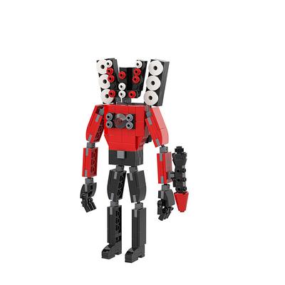 Skibidi Toilet Super Titan Sound Man Building SetCreative Cute Building Blocks Children KitsGifts for Kids(415pcs) for Christmas Gifts