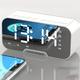 Portable Mini Wireless Speaker With 3D Surround Home Alarm Clock - Enjoy Loud Audio Voice Broadcast Anywhere