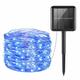 Outdoor Solar LED String Lights Wedding Decoration 10M 33ft 100 LED 8 Lighting Modes Waterproof Fairy Lights Garden Christmas Wedding Birthday Party Holiday Decoration