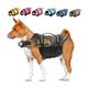 Dog Life Jackets, Reflective Adjustable Preserver Vest with Enhanced Buoyancy Rescue Handle for Swimming