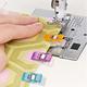 50Pcs Multipurpose Sewing Clips Colorful Clips Plastic Clip Storage Positioning Quilting Clips for Fabric Sewing Craft