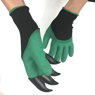 1 Pair Of Garden Gloves With Claws, Garden Gloves For Digging, Planting, Weeding, Seeding, Protect Nails And Fingers, Planting Supplies Gardening Tools