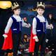 Prince Charming Coat Pants Outfits Boys Movie Cosplay Classic Timeless Elegant Luxurious Blue White Coat Pants Belt Halloween Carnival Masquerade / Tiaras / Tiaras World Book Day Costumes