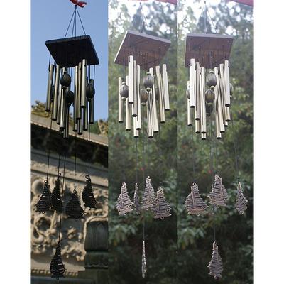 1pc Hang Large Charm Tube Bell Wind Chime Outdoor Yard Garden Home Decoration, Yard Art Decor