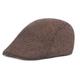 Men's Flat Cap Light Grey Dark Gray Cotton Streetwear Stylish 1920s Fashion Outdoor Daily Going out Graphic Prints Warm
