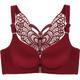 Women's Curve Plus Size Solid Color Butterfly Ladies Sexy Winter Fall Spring Push Up Bras 3/4 Cup Bra Black Wine Red Big Size US34A / FR90A / INT75A US34B / FR90B / INT75B US34C / FR90C / INT75C