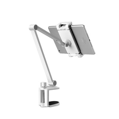 Tablet Stand Holder with 360° Adjustable 27in Long Arm, Webcam Stand Projector Camera Mount, Fit for 4.7-13 Devices Phone iPad Galaxy Tablets, Switch, Kindle