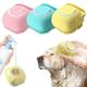 Dog Bath Brush, Softness Silicone Pet Brush For Dog amp; Cat, Dog Hair Massage Bath Brush With Shower Gel Dispenser