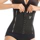 Corset Women's Waist Trainer Shapewears Office Party Evening Running Gym Black Beige Sport Breathable Comfortable Hook Eye Tummy Control Push Up Front Close Pure Color All Seasons