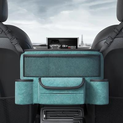 Car Handbag Holder Between Seats Large Capacity Car Purse Holder Automotive Consoles Organizers For Document Phone Storage Car Organizer