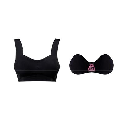 USB Rechargeable Breast Massager Vibrating Hot Compress Comfortable And Seamless Washable Bra Breast Beauty Instrument