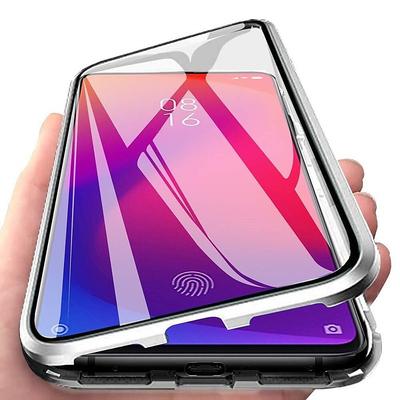 Phone Case For Samsung Galaxy S25 S24 S23 S22 S21 FE S21 Ultra Plus A14 A34 A54 A13 Full Body Case Magnetic Adsorption with Screen Protector Magnetic Full Body Protective Transparent Tempered Glass