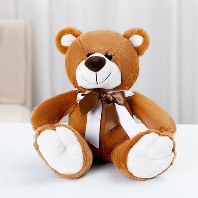 Heart Hugging Bear Tie Plush Bear Doll Valentine's Day Gift Cute Cartoon Teddy Bear Gift Plush Bear Doll