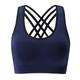 Women's Sports Bras High Impact Seamless Longline Sports Bra for Women Pack with Removable Pad