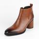 Men's Boots Chelsea Boots Walking Casual Daily Party Evening Suede Cowhide Warm Loafer Maroon Light Brown Black Fall Winter